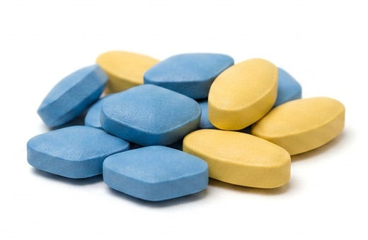 Pile of as-needed ED pills
